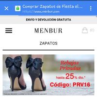 Menbur 25% descuento online - 1