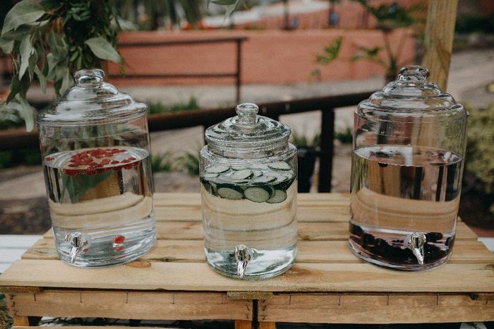 Aguas de sabores naturales - Pepino, frambuesa y moras