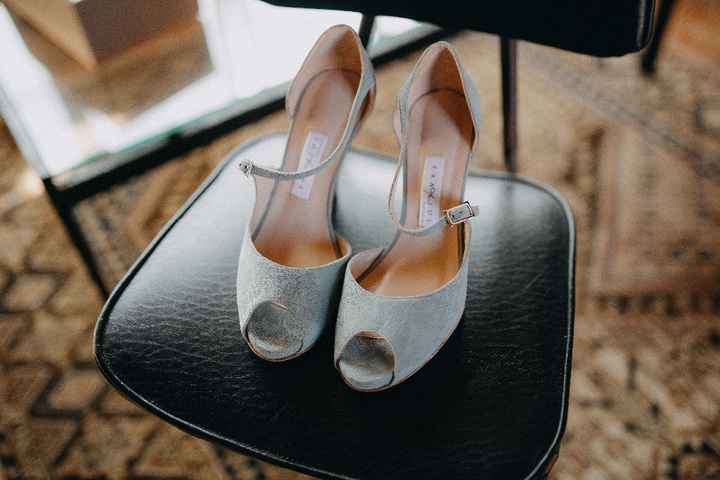 Zapatos de la novia, Franjul - modelo Princesa Eboli color ecucalipto. 