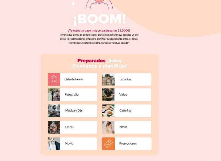 SORTEO: ¡Gana 25.000 euros para la boda de tus sueños! 💍🤑 - 1