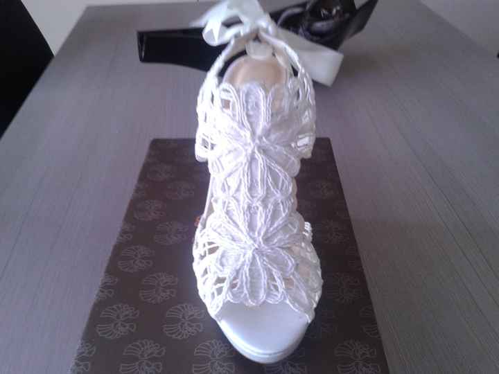 zapatos escogidos para la boda