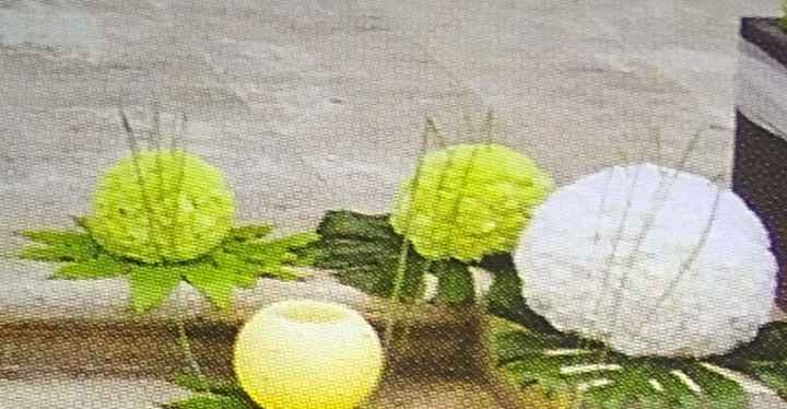 Bolas de flores