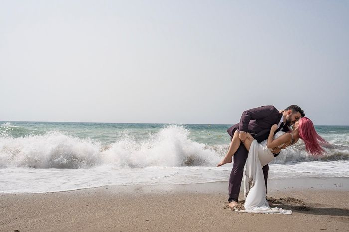 Postboda en playa 4