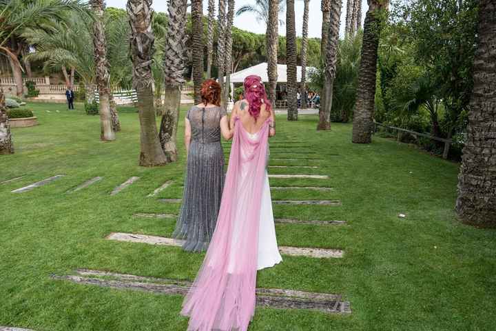 Alas/ Capa vestido de novia. - 1