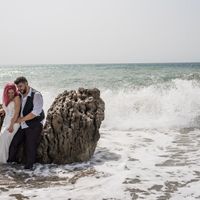 Postboda en playa - 1
