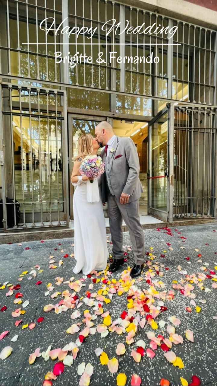 Felizmente casados ❤️😘 - 1