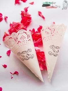 Ideas con blondas de papel - 4