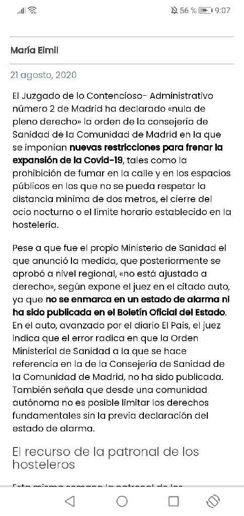 Bodas en Andalucía, no afecta horario de la 1am - 1