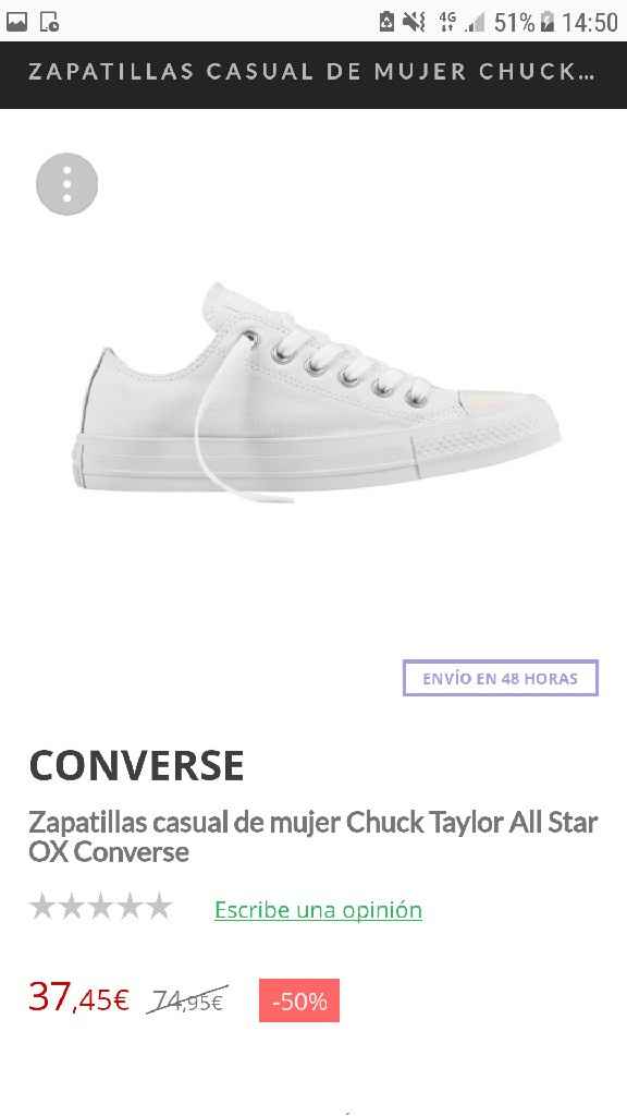  Limite 48h converse el corte ingles - 1