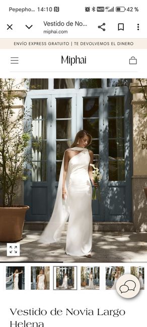 Vestido novia civil - 3