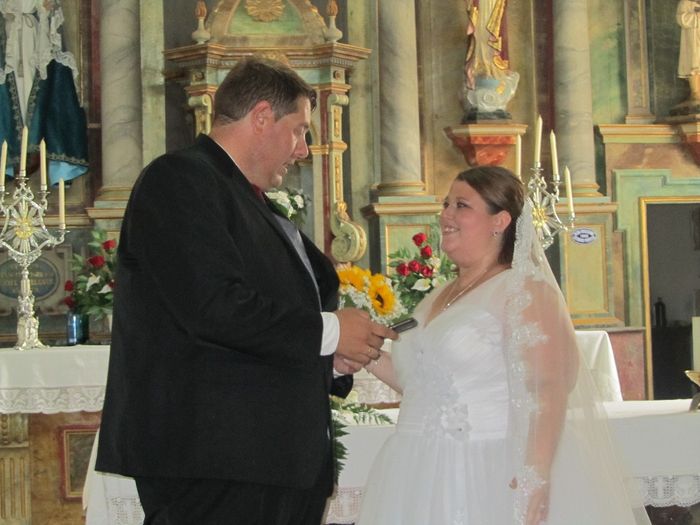 Primeros momentos como matrimonio