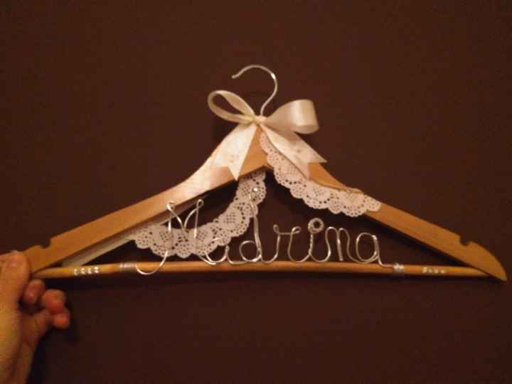  Perchas madrina Diy - 2
