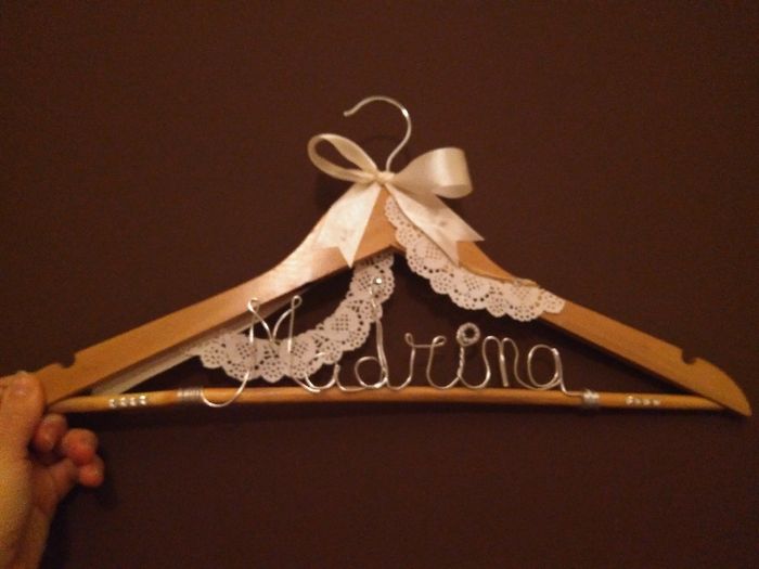  Perchas madrina Diy - 2