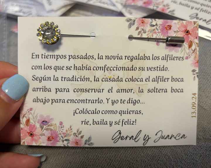 Alfileres de boda 💒 - 3