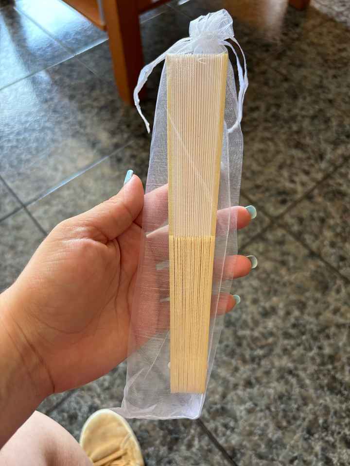 Abanicos de boda personalizados 💒 - 1