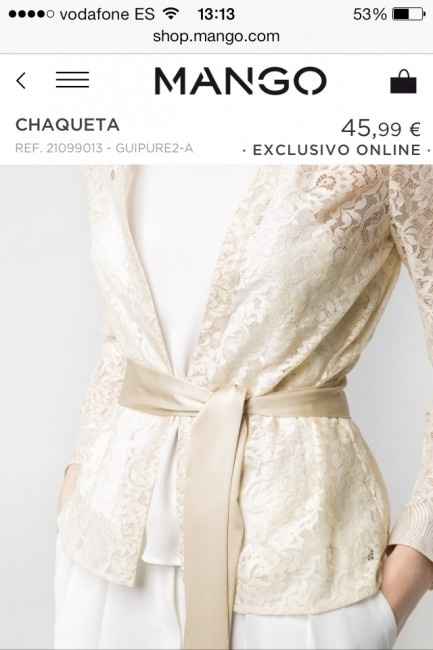 Chaquetas para novias - 1