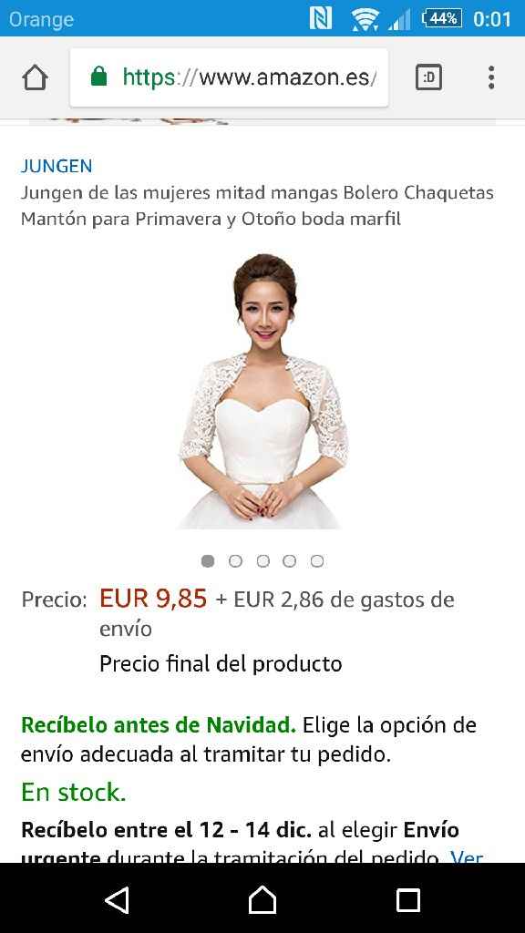  Chaqueta/bolero de crepé - 2