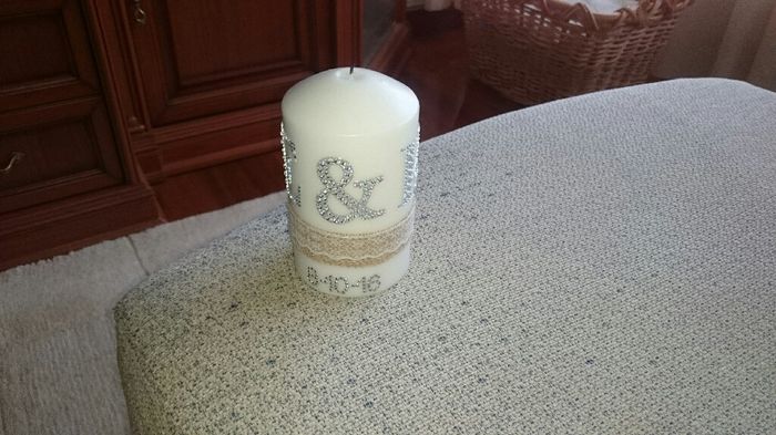  Velas decoradas para ritual de la luz - 2