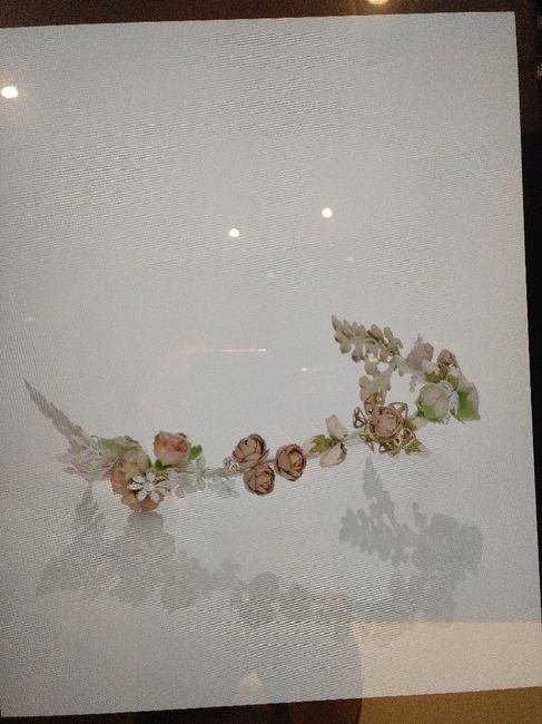Corona de flores para la novia - 1