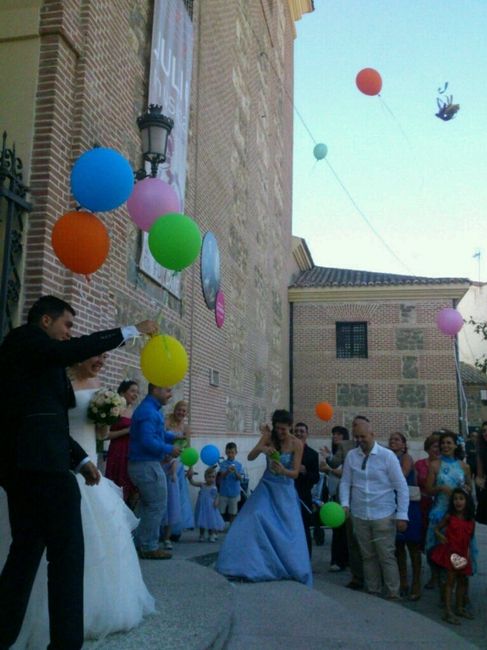 Fotos de boda con globos - 1