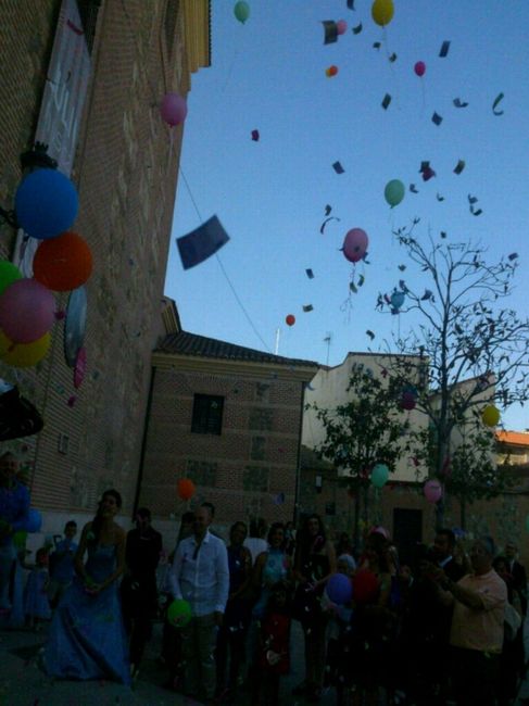 Fotos de boda con globos - 3