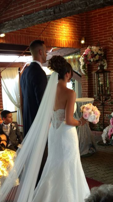 Postboda, lavar bajo vestido - 2