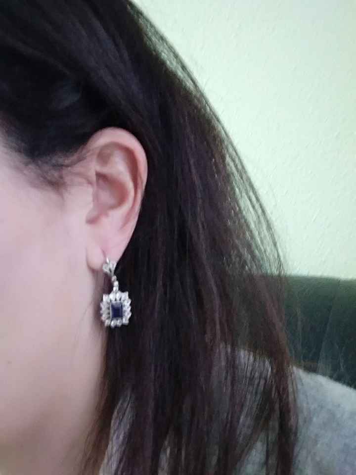 Pendientes azules - 2