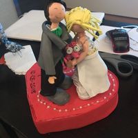 Mis muñecos para la tarta