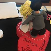 Mis muñecos para la tarta