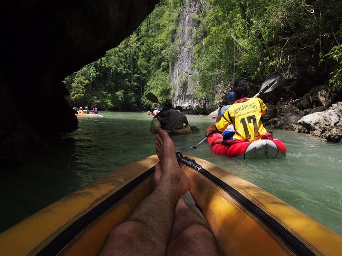 SALIENDO HACIA EL LAGO INTERIOR