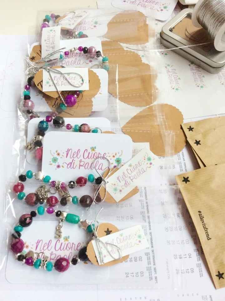 Pulseras terminadas