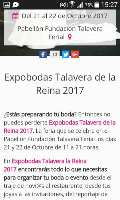  Tomemos nota chicas,próximos Expo Boda 2017 en España - 1