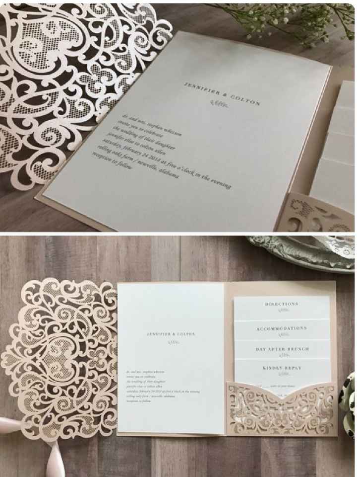  Cuál de estas invitaciones elijiriais para vuestra boda? - 6