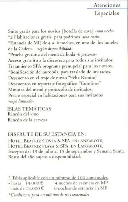  Precio menu banquete. Tachan tachan!!!! - 1