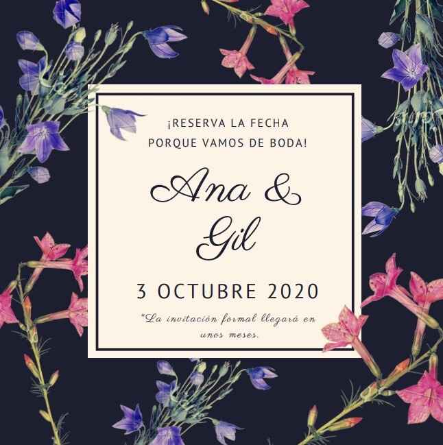 Save the date 3