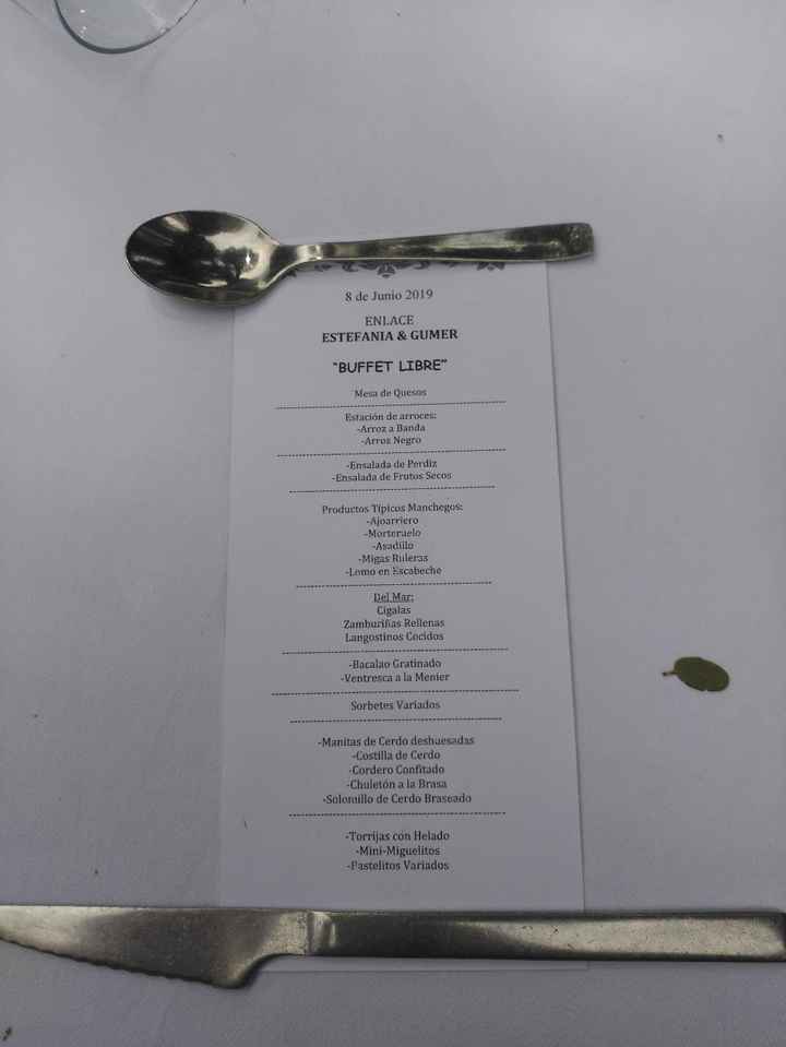 Banquete tipo buffet 1