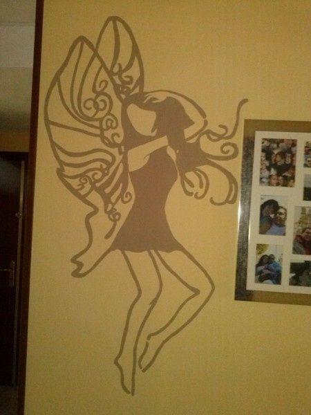 El hada que decora nuestro pasillo