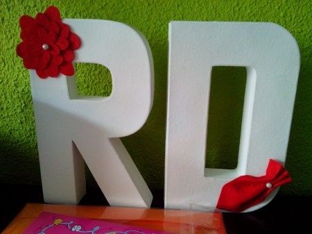 Letras decorativas para bodas: SÍ o NO? - 1