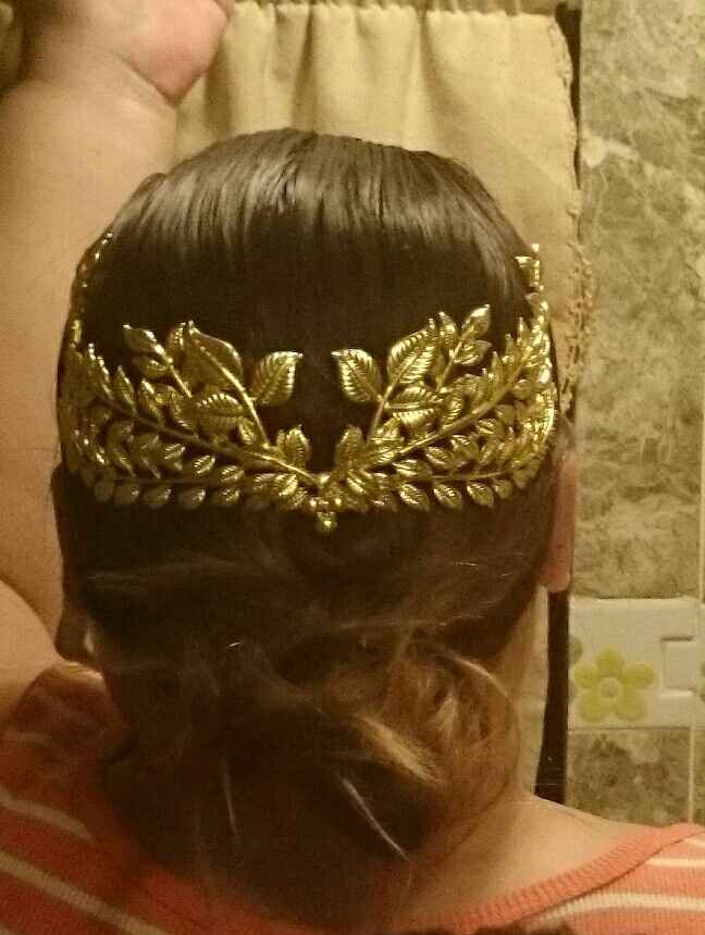 Tocado para el pelo - 1