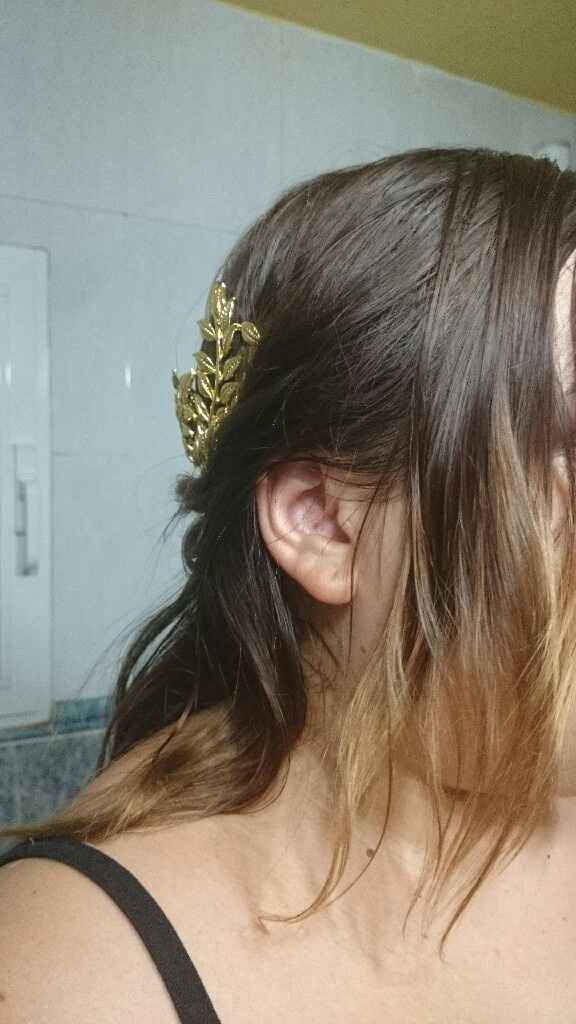 Tocado para el pelo - 1