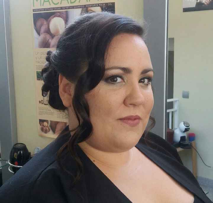 Mi prueba de maquillaje y peluqueria - 1