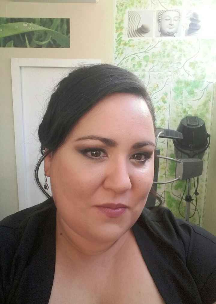 Mi prueba de maquillaje y peluqueria - 1