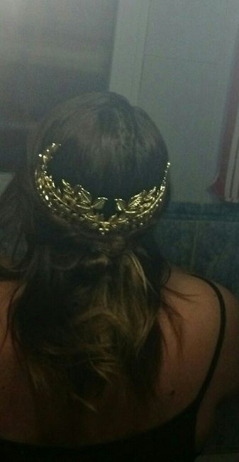 Tocado para el pelo - 1