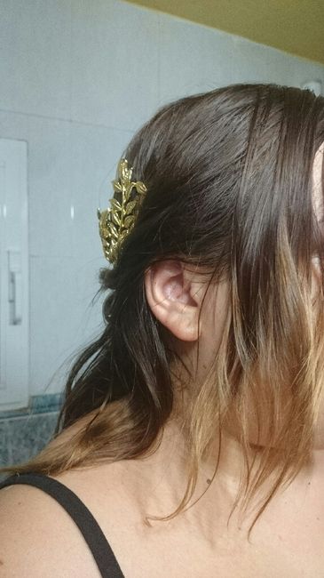 Tocado para el pelo - 1