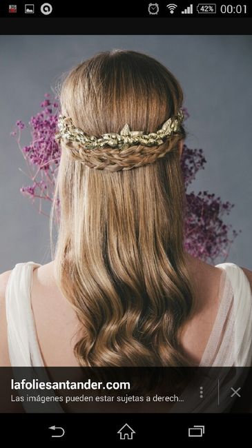 Tocado para el pelo - 1