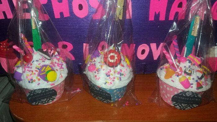 Cupcakes portafotos de regalo - 3