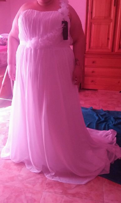 A 4 meses y embarazada. q hago con el vestido - 1