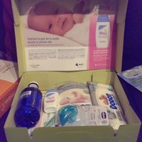 Cajita con muestras para el pequeñin