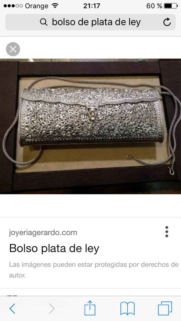 Los complementos de la novia :el bolso - 1