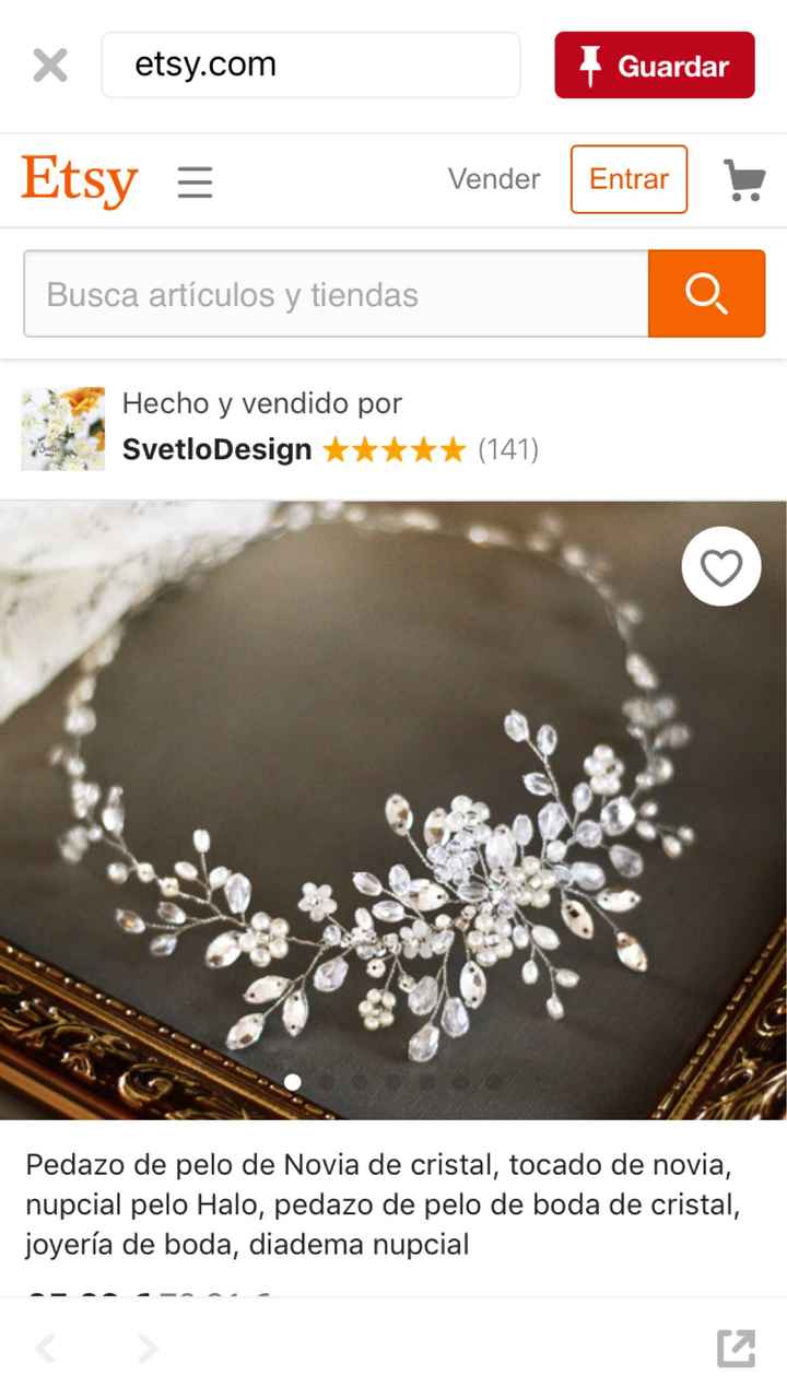  Ayuda pendientes/ tocado - 1